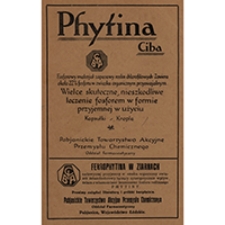 Phytina Ciba ; Nestl&eacute;'a Mączka dla dzieci ; Intracta Klawe ; Insulin Organon Neerlandicum ; Cardiazol ; Eumenol Laboratorjum Farmaceutyczno-Chemiczne Jana Borowskiego ; Enterol - &bdquo;Motor&rdquo; ; Calcisal