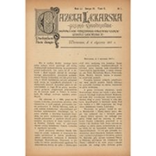 Gazeta Lekarska. 1917, R. 51, T. 2, nr 46