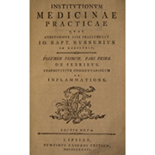 Institutionum medicinae practicae quasi auditoribus suis praelegebat. vol. 1. pars 1