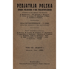 Pediatria Polska R.1928 T.8