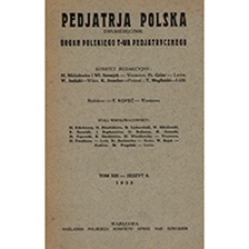 Pediatria Polska R.1933 T.13