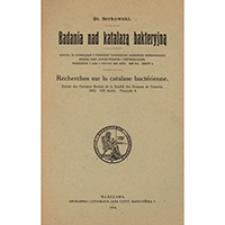 Badania nad katalazą bakteryjną
