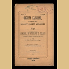 Alkohol w etyologii i terapii chorób dróg oddechowych