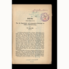 &Uuml;ber die diagnostische und prognostische Bedeutung der exakten Pulsuntersuchung