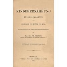 Die Kinderernährung im Säuglingsalter und die Pflege von Mutter und Kind