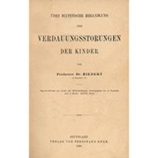 Über diätetische Behandlung der Verdauungsstörungen der Kinder