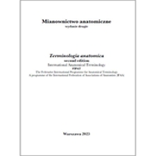 Mianownictwo anatomiczne. Wydanie drugie