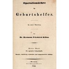 Operationslehre f&uuml;r Geburtshelfer in zwei Theilen.&nbsp;Bd. 1.&nbsp;Die operative Geburtsh&uuml;lfe