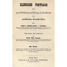 Klinische Vortr&auml;ge &uuml;ber specielle Pathologie und Therapie der Krankheiten des weiblichen Geschlechtes. Bd. 3. Die Krankheiten der weiblichen Br&uuml;ste und Harnwerkzeuge