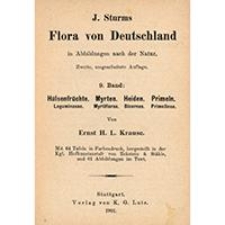 J. Sturms Flora von Deutschland in Abbildungen nach der Natur, Tom 9