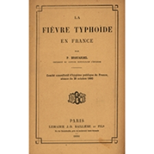 La Fièvre typhoïde en France