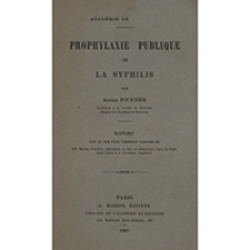 Prophylaxie publique de la syphilis