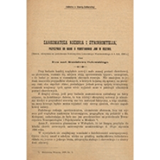 Sarkomatoza rdzenia i syringomyella : przyczynek do nauki o powstawaniu jam w rdzeniu