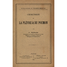 Chirurgie de la pl&egrave;vre & du poumon