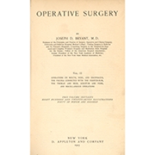 Operative surgery. Vol. 2